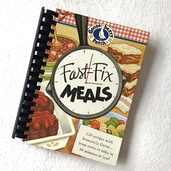 Gooseberry Patch Fast Fix Meals Cookbook - Picture 1 of 8